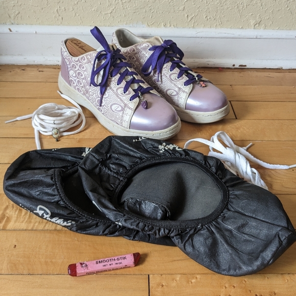 Dexter Shoes Dexter Womens Slide Rite Bowling Shoe Extra Laces Covers Charms More Poshmark